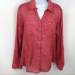 🔥 2 or more 50% off! Keren Hart coral top